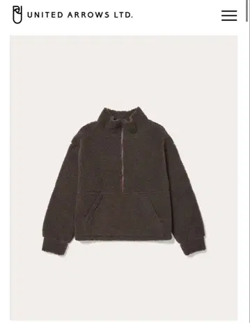 BEAUTY&YOUTH 플리스 풀오버