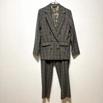 아베일 Rag Out 테일러드 자켓 그레이 체크 셋업