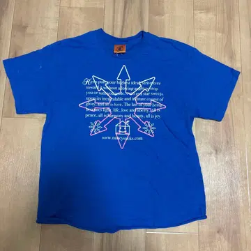 nancy 그래픽T셔츠 M 사이즈 파랑