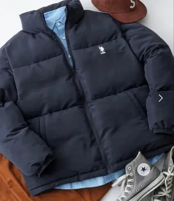 U.S. POLO ASSN. 다운 자켓 네이비