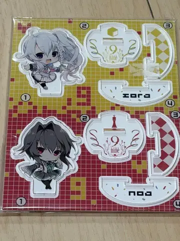 9-nine- 유라유라 아크릴 스탠드 신카이 텐 유키 키아