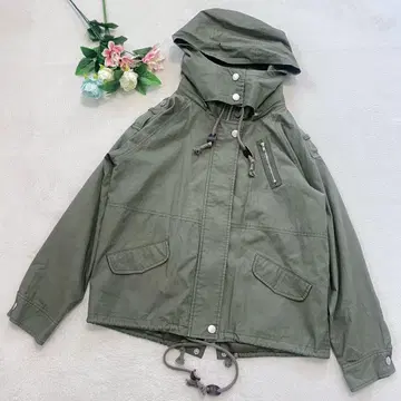 아카이브 [ M ] 면 100% 후드티 블루종 자켓 후드 탈부착 가능