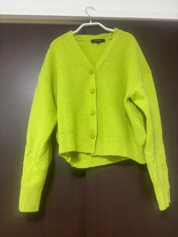 UNTITLED 가디건 사이즈 2 라임 그린