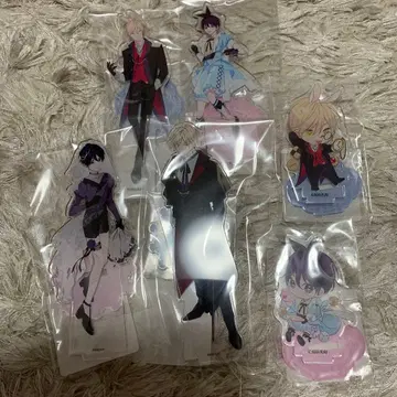 나카마데 아이시테 스마일 베이스 카페 아크릴 스탠드 모모세 안