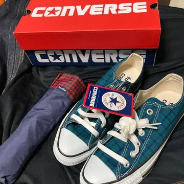CONVERSE x familiar 스니커즈 접이식 우산 2종 세트