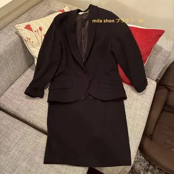 이탈리아제 밀라 쇤 사이즈 46 브라운 수트