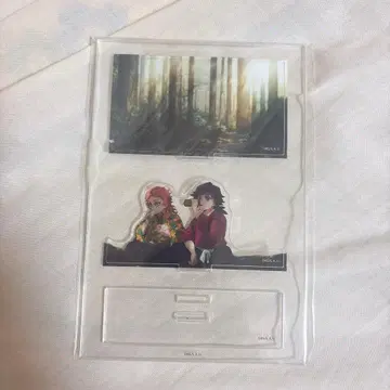 귀멸의 칼날 기둥 연습편 랜덤 미니 디오라마 아크릴 스탠드 토미오카 기유