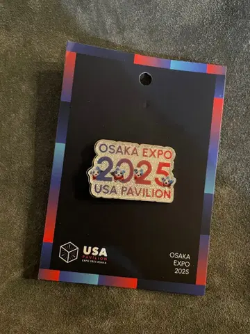 박람회 미국관 스파크 핀 배지