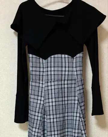 다즐린 빅 칼라 코르셋 원피스 S