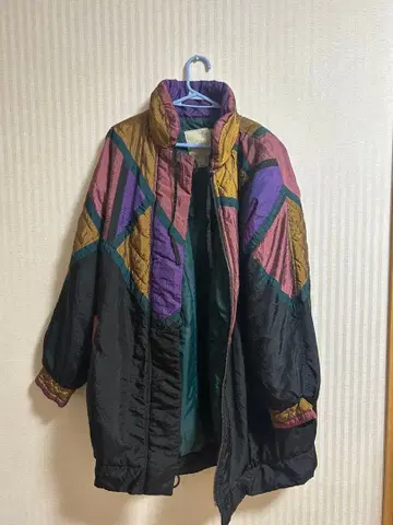 P.B.C. 멀티 컬러 나일론 자켓 L 사이즈