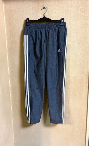 adidas 아디다스 그레이 쓰리 스트라이프 웜 팬츠