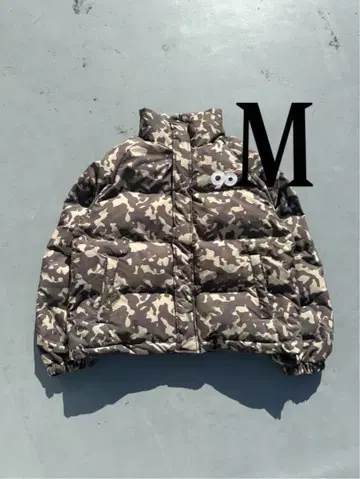 9090 90 로고 리치 퍼퍼 재킷