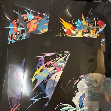 포켓몬 클리어 파일 5종 컴플리트 세트 세븐일레븐