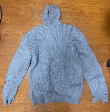 HED MAYNER 그레이 니트 스웨터 S 사이즈