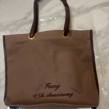 Foxy 45주년 토트백