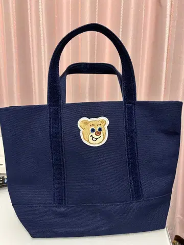 러브리바이페이러 토트백 네이비 소