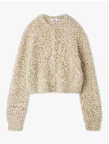 미라 오웬 샤기 니트 가디건