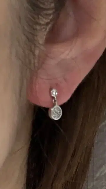 K10WG 다이아몬드 귀걸이