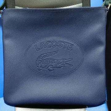LACOSTE 네이비 숄더백