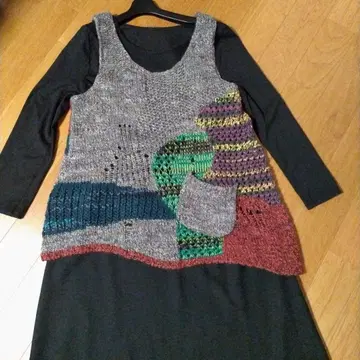 센소유니코 니트 베스트