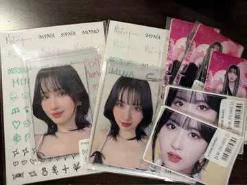 TWICE MISAMO 씰 사진 폴라로이드 세트 momo