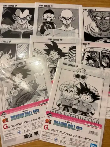 제일복권 드래곤볼 40th 그 첫 번째 G상 8장 세트