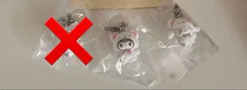 산리오 포근포근 스노우 마커 액세서리 쿠로미 시나몬 시나모롤