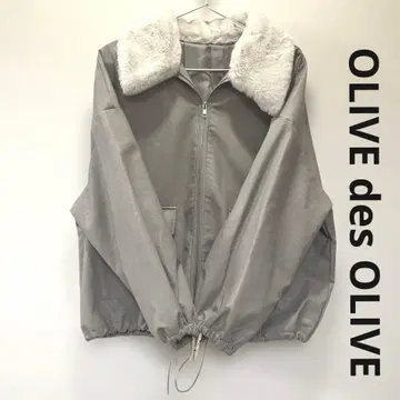 퍼 카라 부착 점퍼 OLIVE des OLIVE