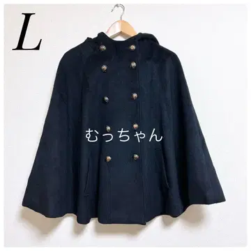 허니즈 Comfort basic 판초 케이프 코트 아우터 도트