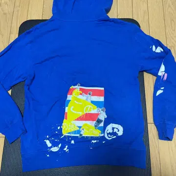 오자와 켄지 THE RIRI HOODIE 후드티 블루