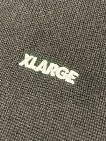 XLARGE 블랙 크루넥 스웨터 XL