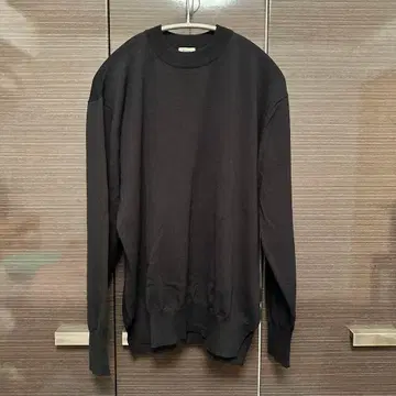 Scye 사이 울 니트 블랙 36