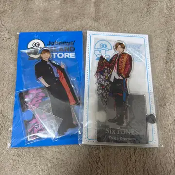 SixTONES 타이거 쿄모토 아크릴 스탠드 2개 세트