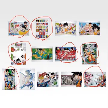 드래곤볼 제일복권 40th ~그 H상 7종