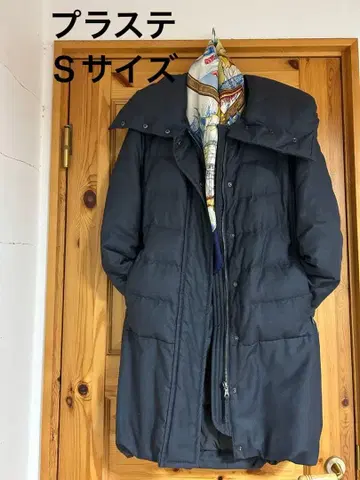 플라스테 PLST 사이즈 S 다운 코트 울트라 웜 숄카라