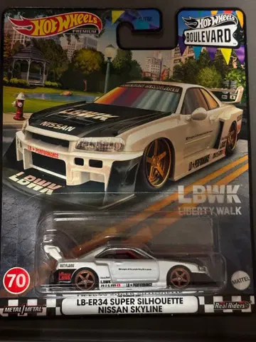 핫휠 LB-ER34 슈퍼 실루엣 닛산 스카이라인 LBWK