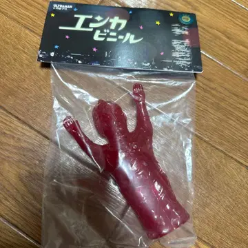 엔카 비닐 빨간색 피규어 미개봉