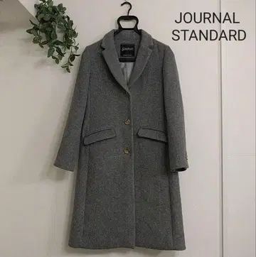 저널 스탠다드 체스터 코트 그레이 S 7호 36 여성용