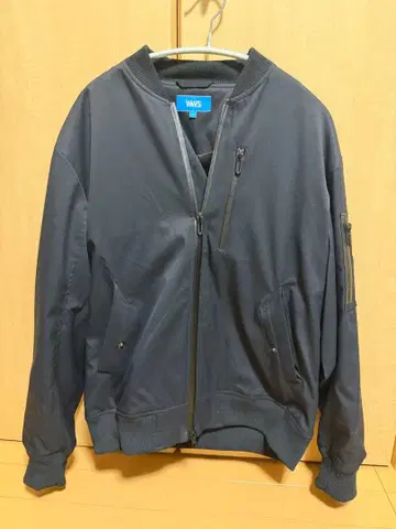 WWS 워셔블 라이트 MA-1 자켓 M 블랙