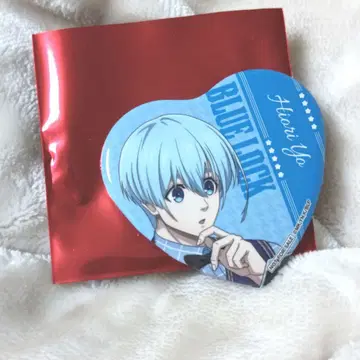 블루 록 효리 양 하트 캔뱃지 스티커 시부야 제패 도큐 부동산