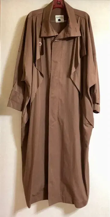 플랜테이션 2way 돌먼 롱 코트