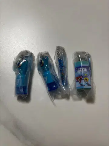엔젤 블루 가챠가챠 필통 컬렉션