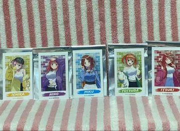 5등분의 신부 GIGO 캠페인 혜택 사진풍 카드 1