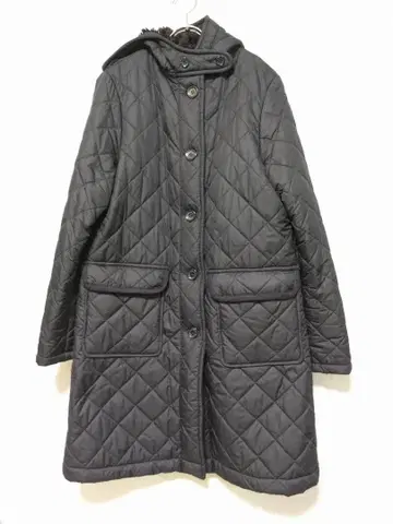 MACKINTOSH PHILOSOPHY 네이비 후드 부착 퀼팅 코트