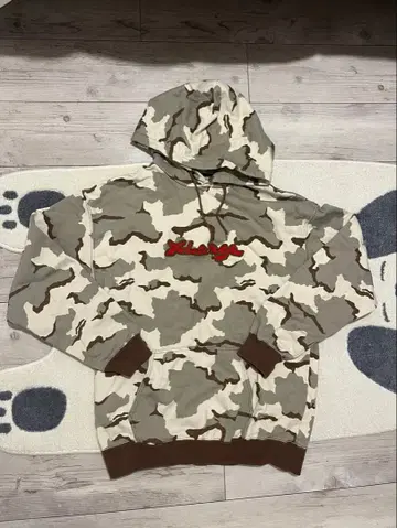 XLARGE/CAMO PULLOVER HOODED SWEAT