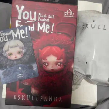 정품 POPMART 스컬 팬더 Cerberus 켈베로스