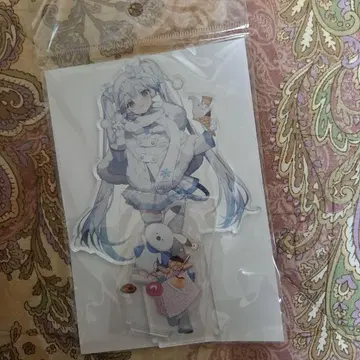 아크릴 스탠드 미츠코시 유키 미쿠 2024 SNOW MIKU 하츠네 미쿠