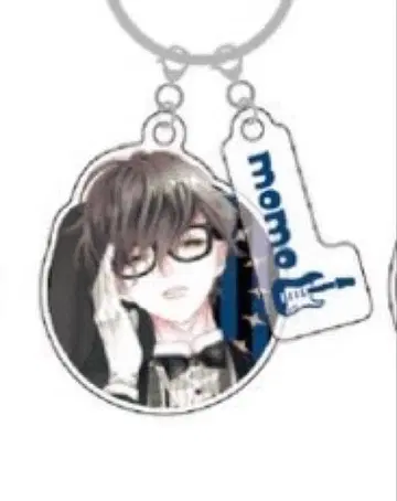 후쿠야마 료코 25주년 역대 남성용 집사 카페 메지루시 아크릴 키링 모모