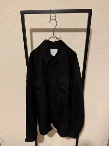 Lui's (루이스) 더블 포켓 리오셀 셔츠 / 블랙