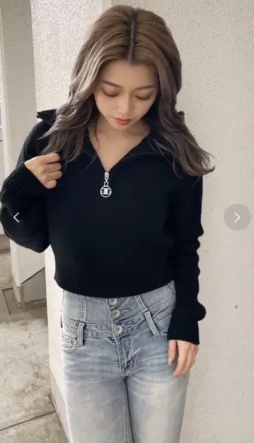 GYDA 슬라이더 니트탑